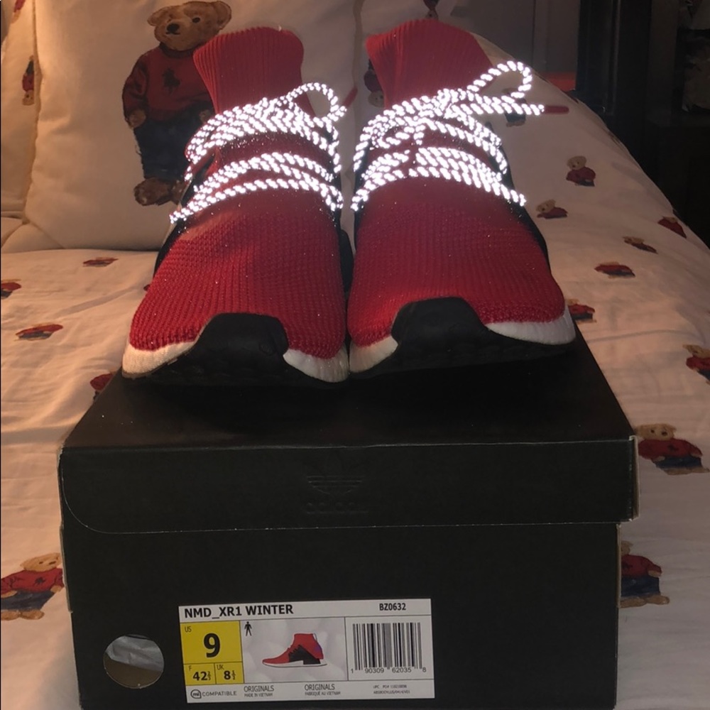 Adidas NMD XR1 Winter Men’s 9 Red